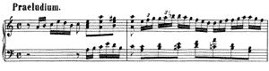 Prelude & Fugue  BWV 894 A-Minor by Johann Sebastian Bach piano sheet music