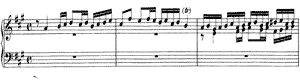 Fugue in A Major on a Theme by Albinoni  BWV 950 A-Major by Johann Sebastian Bach piano sheet music