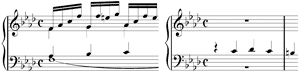 piano sheet music of Prelude & Fugue