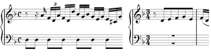 piano sheet music of Prelude & Fugue