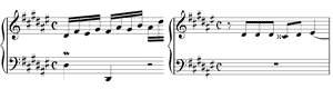Prelude & Fugue  BWV 877 no 8 D#-Minor by Johann Sebastian Bach piano sheet music