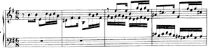 English Suite  no 5 E Minor by Johann Sebastian Bach piano sheet music