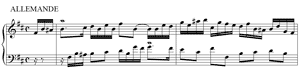 French Suite by Johann Sebastian Bach French Suite no 3 B Minor by Johann Sebastian Bach piano sheet music