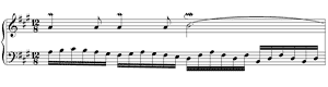 piano sheet music of Invention