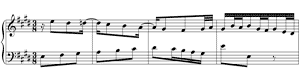 piano sheet music of Invention