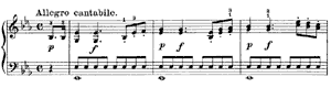 Sonatina  no 1 E-flat Major by Ludwig van Beethoven piano sheet music