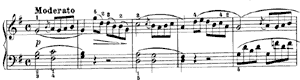 Sonatina  no 5 G-Major by Ludwig van Beethoven piano sheet music