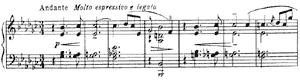 Moment Lyrique  opus 27 no 1 Eb-minor by Felix Blumenfeld piano sheet music