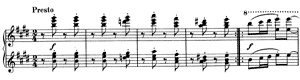 Hungarian Dance  no 10 E-Major by Johannes Brahms piano sheet music