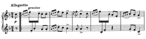 Hungarian Dance  no 3 F-Major by Johannes Brahms piano sheet music