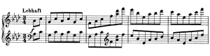 Waltz - For Four Hands  opus 52 no 16 F-Minor by Johannes Brahms piano sheet music