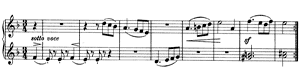 Waltz - For Four Hands  opus 65 no 5 D-Minor by Johannes Brahms piano sheet music