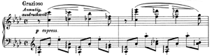 Intermezzo  opus 76 no 3 A-flat Major by Johannes Brahms piano sheet music