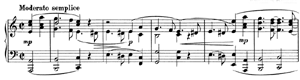 Intermezzo  opus 76 no 7 A Minor by Johannes Brahms piano sheet music