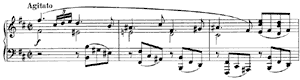 Rhapsody  opus 79 no 1 B-Minor by Johannes Brahms piano sheet music