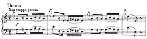 piano sheet music of Paganini Variations Book 1