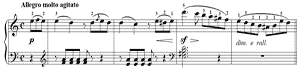 The Farewell  opus 100 no 12 A Minor by Friedrich Burgm�ller piano sheet music