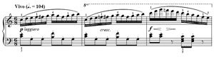 Velocity  opus 109 no 10 C Major by Friedrich Burgm�ller piano sheet music