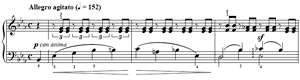 Parting  opus 109 no 16 E-flat Major by Friedrich Burgm�ller piano sheet music