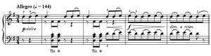 The Stepherd's Return by Friedrich Burgmüller The Stepherd's Return opus 109 no 3 G Major by Friedrich Burgmüller piano sheet music