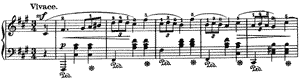 Mazurka  opus 59 no 3 F#-Minor by Fr�d�ric Chopin piano sheet music