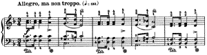 Mazurka  opus 68 no 3 F-Major by Fr�d�ric Chopin piano sheet music