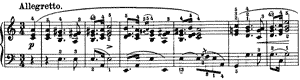 Mazurka  opus posth.  A-Minor by Fr�d�ric Chopin piano sheet music