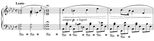 Nocturne  opus 32 no 2 A-flat Major by Fr�d�ric Chopin piano sheet music