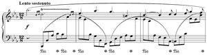 Nocturne  opus 55 no 2 E-flat Major by Fr�d�ric Chopin piano sheet music