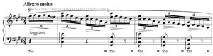 piano sheet music of Prelude
