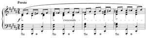 Prelude  opus 28 no 12 G-sharp Minor by Fr�d�ric Chopin piano sheet music
