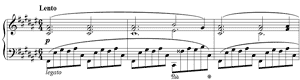 Prelude  opus 28 no 13 F-sharp Major by Fr�d�ric Chopin piano sheet music