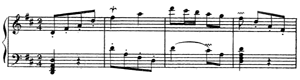 Ordre  no 22 D Major by Fran�ois Couperin piano sheet music