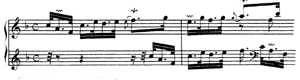 Ordre  no 23 F Major by Fran�ois Couperin piano sheet music