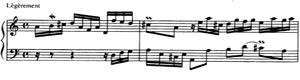 Allemande  D Minor by Fran�ois Couperin piano sheet music