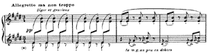 Serenade of the Doll  E-Major by Claude Debussy piano sheet music