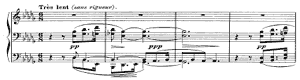 D'un cahier d'esquisses  Db-Major by Claude Debussy piano sheet music