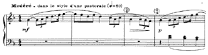 Pour invoquer Pan, dieu du vent d'�t�  no 1 n/a by Claude Debussy piano sheet music
