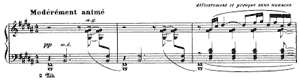 Pagodes  no 1 B-Major by Claude Debussy piano sheet music