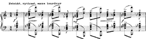 Pour les accords  no 12 n/a by Claude Debussy piano sheet music