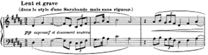 Hommage � Rameau  no 2 G#-Minor by Claude Debussy piano sheet music