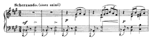 Mazurka  F-sharp Minor by Claude Debussy piano sheet music