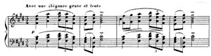 Sarabande  no 2 C#-Minor by Claude Debussy piano sheet music