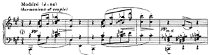 Prelude - Les Sons et les parfums tornent dans l'air du soir  book 1 no 4 n/a by Claude Debussy piano sheet music