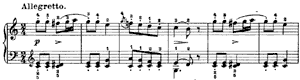 Piano Piece  opus 125 no 10 C-Major by Antonio Diabelli piano sheet music