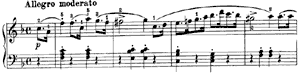 Sonatina  opus 151 no 3 F-Major by Antonio Diabelli piano sheet music