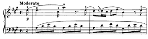 Sonatina  opus 20 no 4 A-Major by Johann Ladislaus Dussek piano sheet music