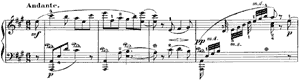 Nocturne  no 8 A-Major by John Field piano sheet music
