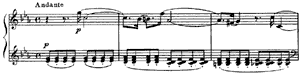 Prelude  opus 16 no 1 C-Minor by Reinhold Gli�re piano sheet music