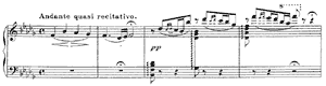 L'Alouette  B-flat Minor by Mikhail Glinka piano sheet music